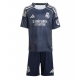 Real Madrid Jude Bellingham #5 Echipament de Fotbal Replică 2025-26 Copii Deplasare (+ Șorturi)